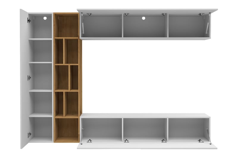 Bulet TV-møbelsæt 224x33 cm - Beige - Møbler - TV borde & mediemøbler - Tv-møbelsæt