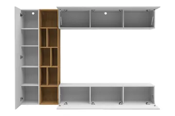 Bulet TV-møbelsæt 224x33 cm - Beige - Møbler - TV borde & mediemøbler - Tv-møbelsæt