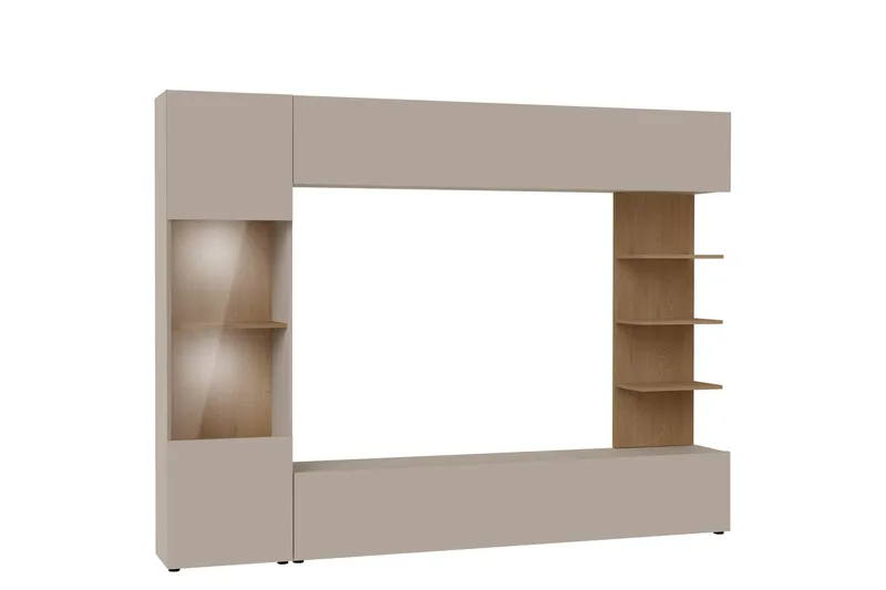 Bunda TV-møbelsæt 250x30 cm - Beige - Møbler - TV borde & mediemøbler - Tv-møbelsæt