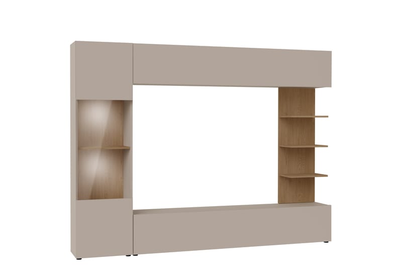 Bunda TV-møbelsæt 250x30 cm - Beige - Møbler - TV borde & mediemøbler - Tv-møbelsæt