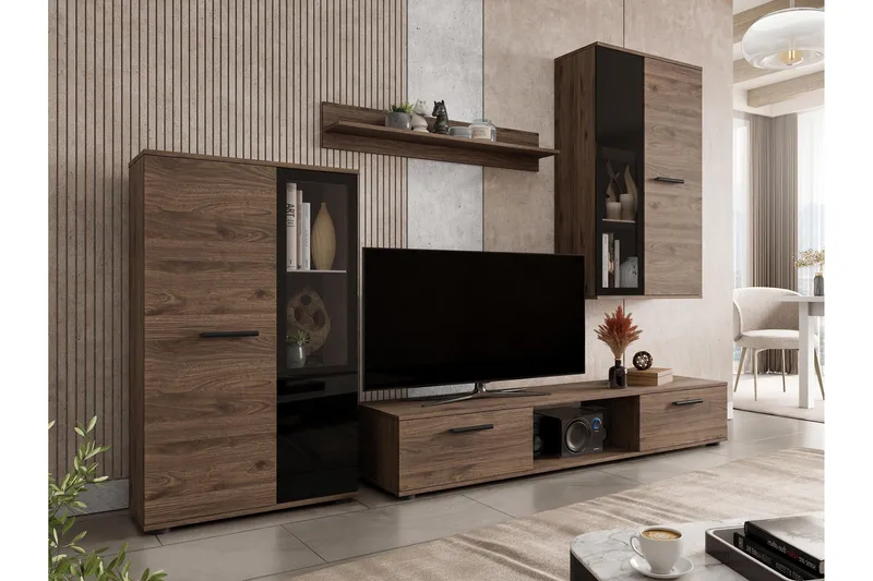 Bunta Tv-Møbelsæt, Lyserød