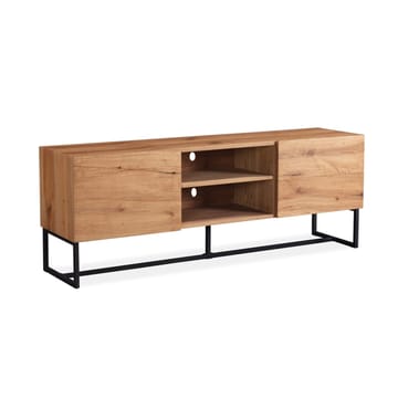 Byron Fritstående Rektangulær TV-bord 160 cm med Opbevaring i Eg - Beige - Møbler - TV borde & mediemøbler - TV-borde