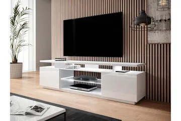 Ceasar TV-bænk 180 cm - Hvid - Møbler - TV borde & mediemøbler - TV-borde