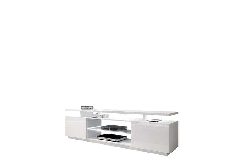 Ceasar TV-bænk 180 cm - Hvid - Møbler - TV borde & mediemøbler - TV-borde