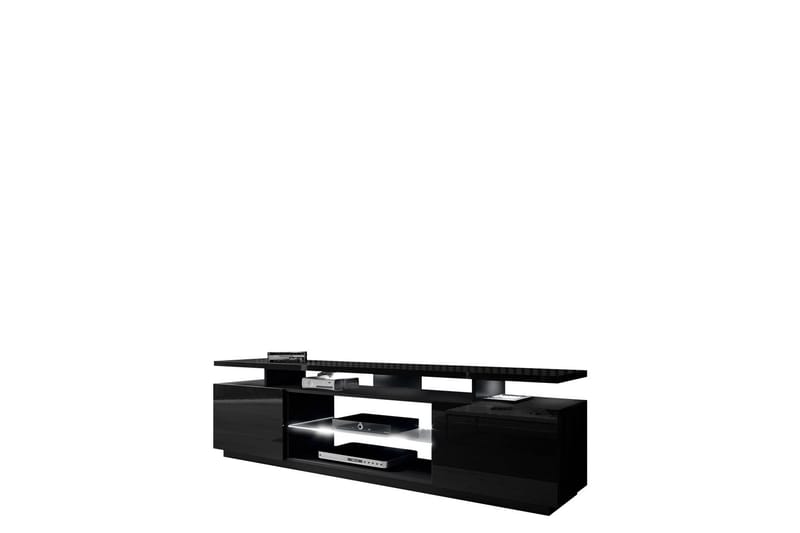 Ceasar TV-bænk 180 cm, Sort