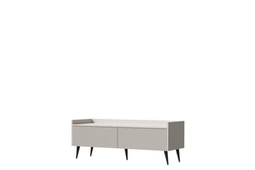 Chiku TV-bænk 121 cm - Beige - Møbler - TV borde & mediemøbler - TV-borde