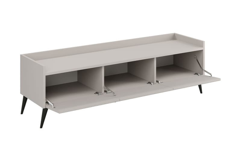 Chiku TV-bænk 150 cm - Beige - Møbler - TV borde & mediemøbler - TV-borde