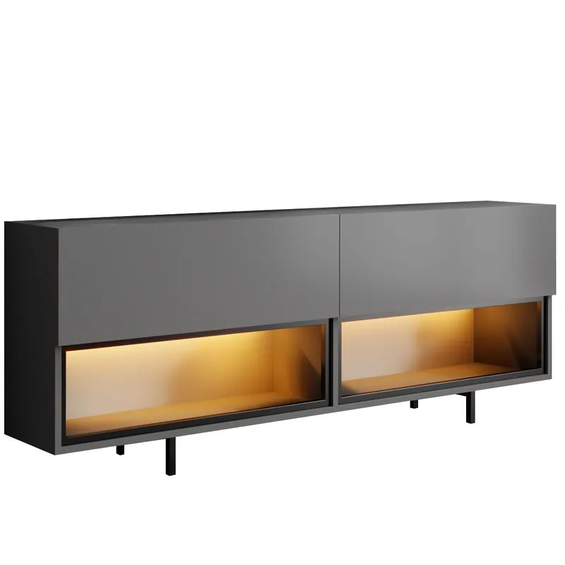 Cielieucel TV-bænk 180 cm, Antracit