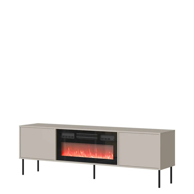 Claven TV-bænk 183 cm - beige - Møbler - TV borde & mediemøbler - TV-borde