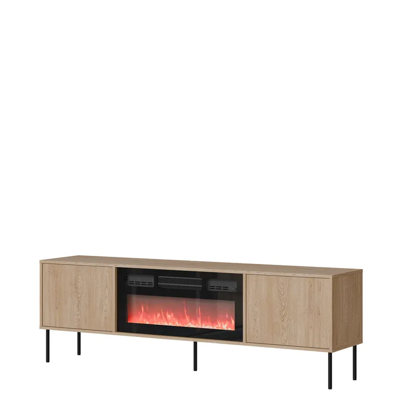 Claven TV-bænk 183 cm, brun