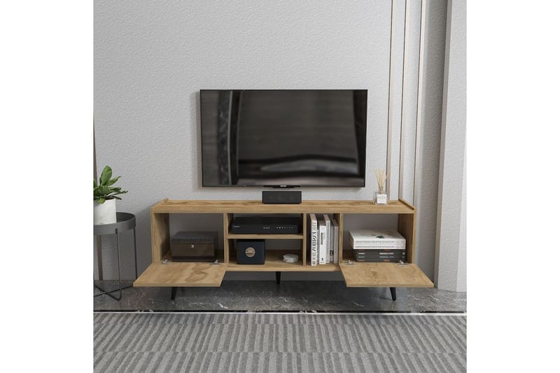 Corvo TV-bænk 154,4 cm - Eg - Møbler - TV borde & mediemøbler - TV-borde