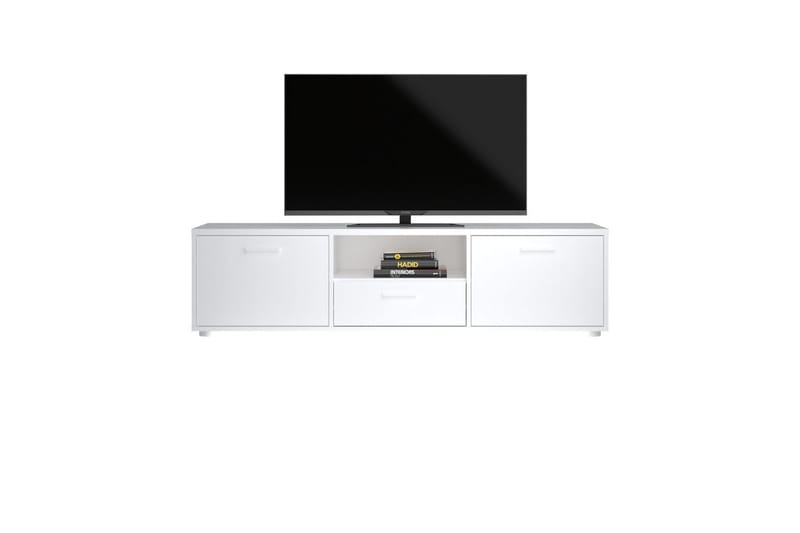 Cristian TV-bænk 147 cm - Hvid - Møbler - TV borde & mediemøbler - TV-borde