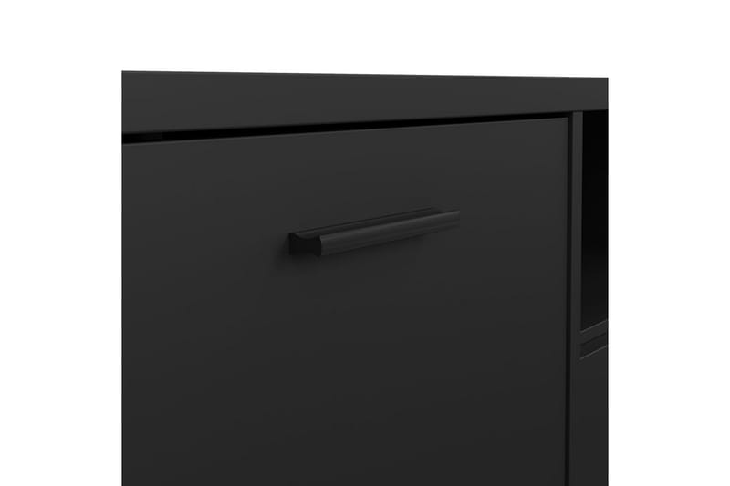 Cristian TV-bænk 147 cm - Sort - Møbler - TV borde & mediemøbler - TV-borde