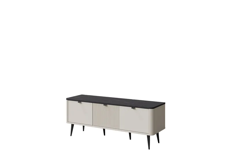 Cucina Tv-Skab 130x40 cm, Beige/Grå