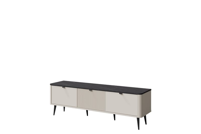 Cucina Tv-Skab 160x40 cm - Beige/Grå - Møbler - TV borde & mediemøbler - TV-skab