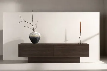 Cuenca TV-bænk 160 cm - Ruskind - Møbler - TV borde & mediemøbler - TV-borde