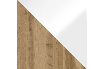 Cuguen TV-Bord 180 cm LED-belysning - Træ/natur | Hvid | Hvid LED - Møbler - TV borde & mediemøbler - TV-borde