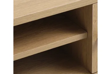 Cyndy Gulvstående TV-bænk 120 cm med Opbevaring i Lyst Træ - Beige - Møbler - TV borde & mediemøbler - TV-borde
