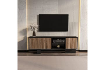 Dargaville TV-bænk 150 cm - Sort/Brun - Møbler - TV borde & mediemøbler - TV-borde