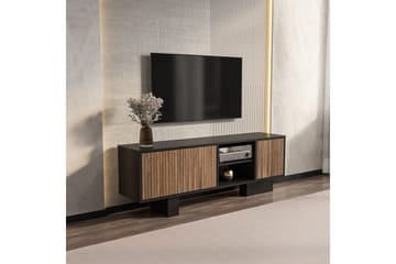 Dargaville TV-bænk 150 cm - Sort/Brun - Møbler - TV borde & mediemøbler - TV-borde