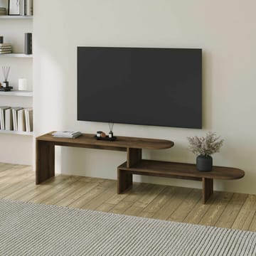Deliones TV-bænk 130 cm - Valnød - Møbler - TV borde & mediemøbler - TV-borde