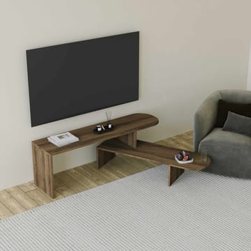 Deliones TV-bænk 130 cm - Valnød - Møbler - TV borde & mediemøbler - TV-borde