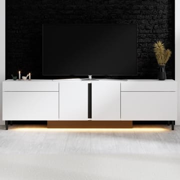 Djarhint TV-bænk 180 cm - Hvid - Møbler - TV borde & mediemøbler - TV-borde