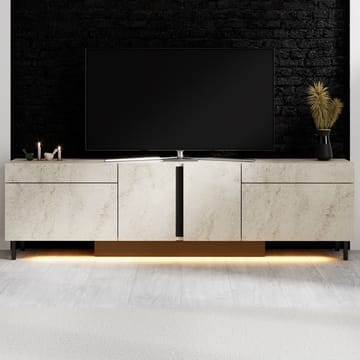 Djarhint TV-bænk 180 cm - Travertin - Møbler - TV borde & mediemøbler - TV-borde