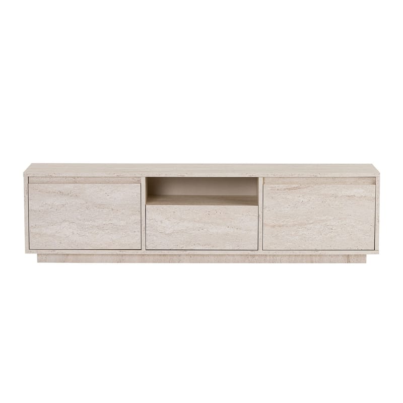 Domar TV-bænk 160 cm - Travertin - Møbler - TV borde & mediemøbler - TV-borde