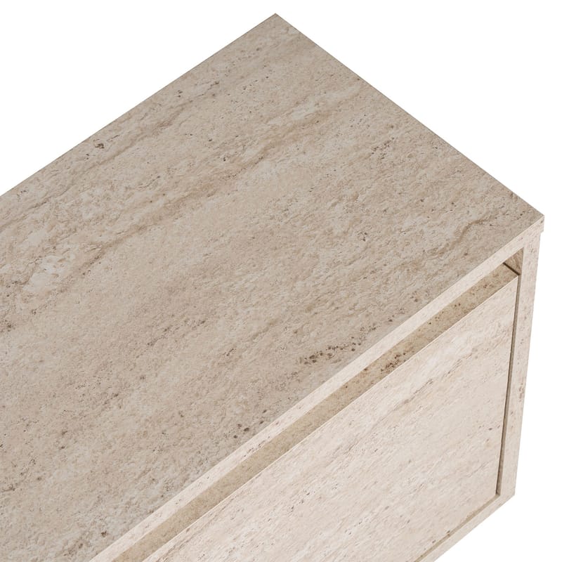 Domar TV-bænk 160 cm - Travertin - Møbler - TV borde & mediemøbler - TV-borde