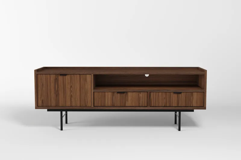 Dravo TV-bord 150 cm - Warmia valnød - Møbler - TV borde & mediemøbler - TV-borde