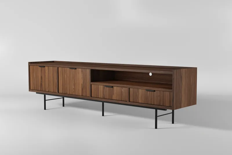 Dravo TV-bord 200 cm, Warmia valnød