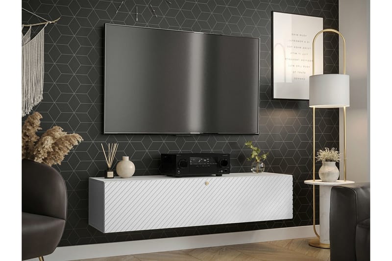 Dunvegan TV-skab 150 cm - Hvid - TV-skab