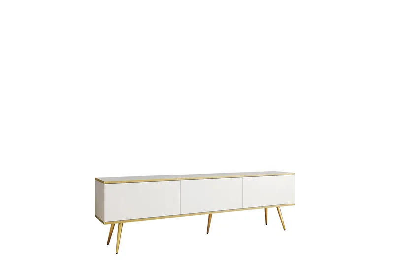 Edson TV-bænk 175 cm, Hvid