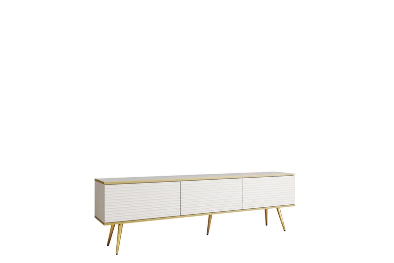 Edson TV-bænk 175 cm, Hvid