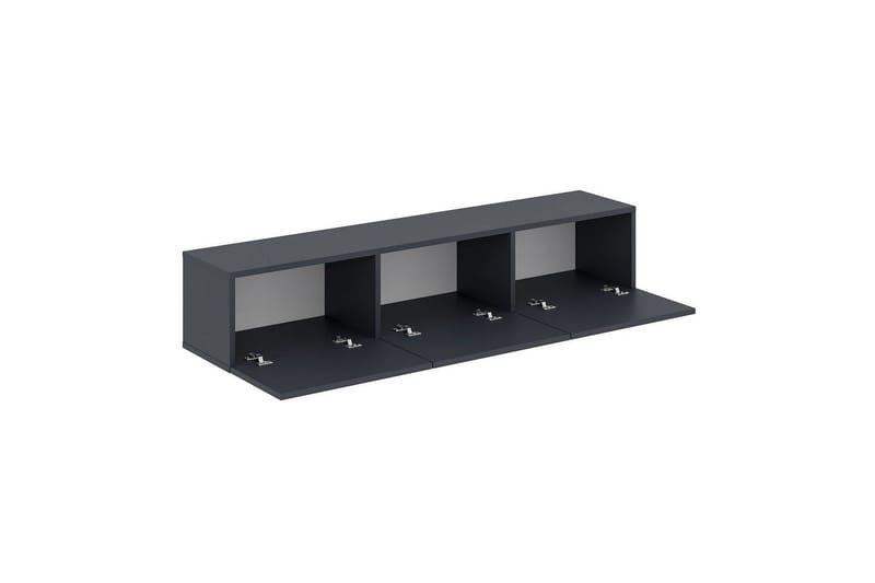 Elith TV-bænk 180 cm - Antracit - Møbler - TV borde & mediemøbler - TV-borde