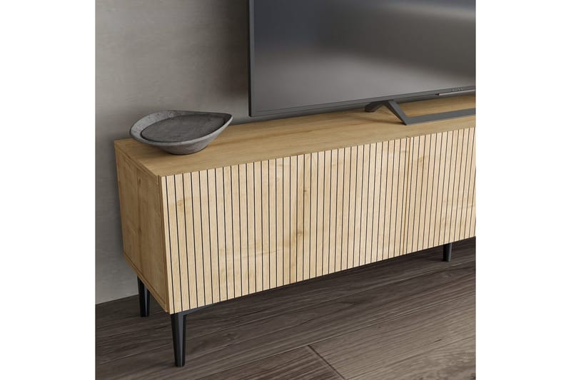 Elith TV-bænk 180 cm - Eg - Møbler - TV borde & mediemøbler - TV-borde