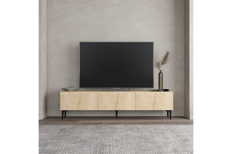 Elith TV-bænk 180 cm - Eg - Møbler - TV borde & mediemøbler - TV-borde