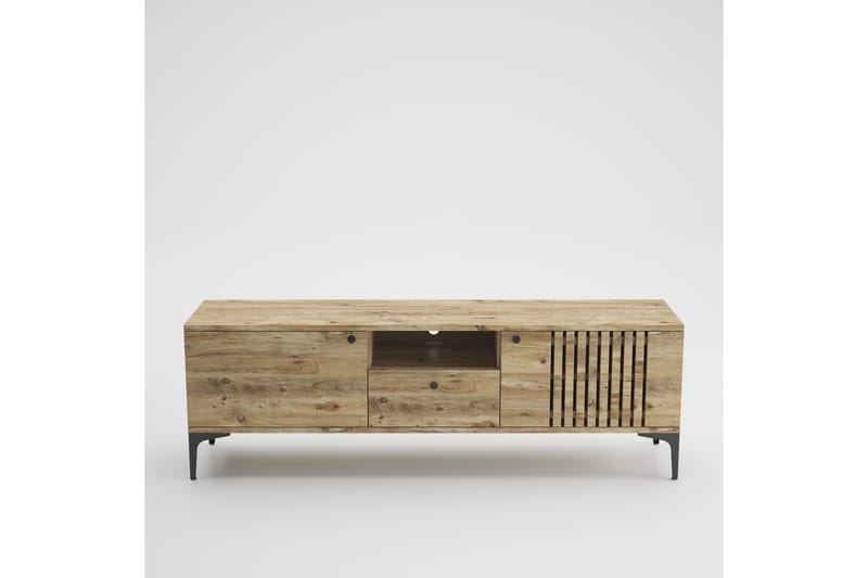 Elspet Tv-bænk 150 cm - Brun - Møbler - TV borde & mediemøbler - TV-borde