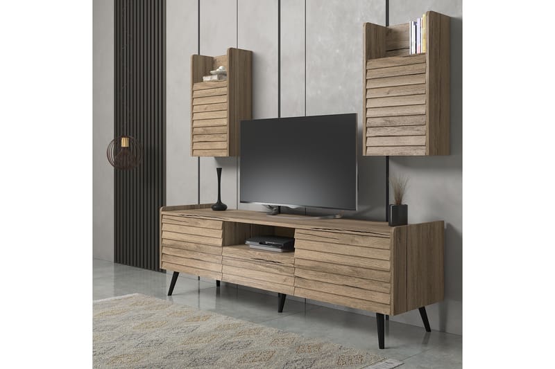 Elspet Tv-bænk 180 cm, Valnød