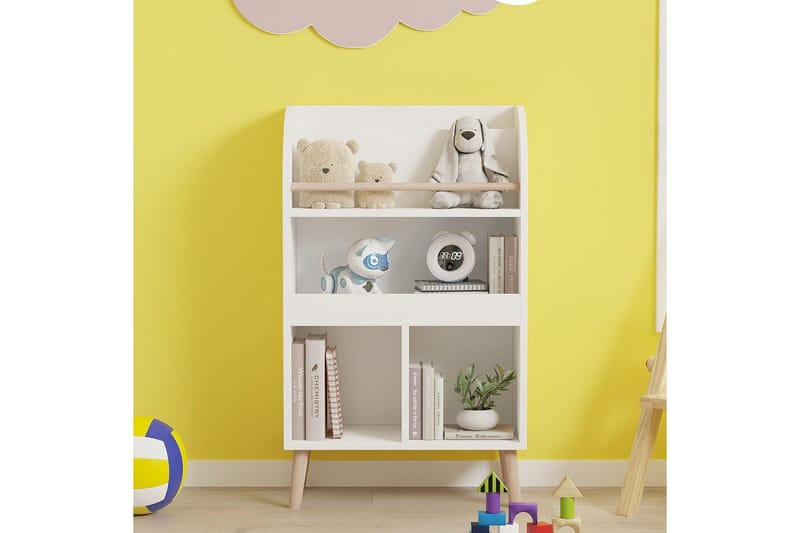 Elyric Bogreol 60 cm - Hvid - Opbevaring - Hylder & Reoler - Bogreol