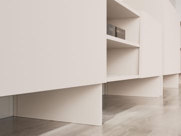 Falkor Tv-bord 200 cm i Lyst Træ - Beige - Møbler - TV borde & mediemøbler - TV-borde