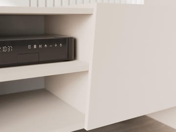 Falkor Tv-bord 200 cm i Lyst Træ - Beige - Møbler - TV borde & mediemøbler - TV-borde