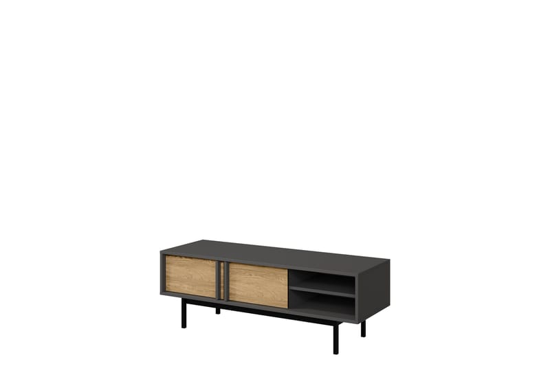 Farshian Tv-Bænk 123x43 cm, Sort