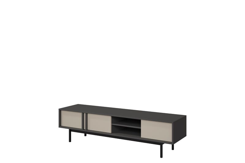 Farshian Tv-Bænk 163x43 cm - Grå/Beige - Møbler - TV borde & mediemøbler - TV-borde