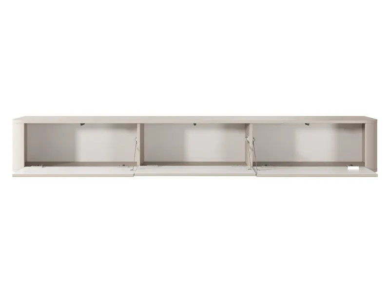 Fjora TV-bænk 200 cm - Beige - Møbler - TV borde & mediemøbler - TV-borde