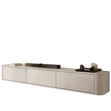 Fjora TV-bænk 200 cm - beige - Møbler - TV borde & mediemøbler - TV-borde