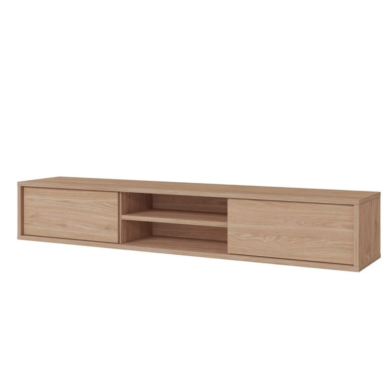 Flydende TV-stander Frida 2 Klapper Op, Oliebehandlet eg