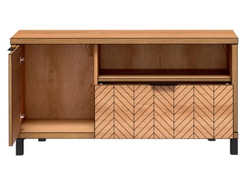 Fonti Gulvstående Tv-bord 118 cm med Opbevaring - Brun - Møbler - TV borde & mediemøbler - TV-borde