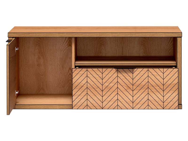 Fonti TV-bænk 118 cm - Brun - Møbler - TV borde & mediemøbler - TV-borde